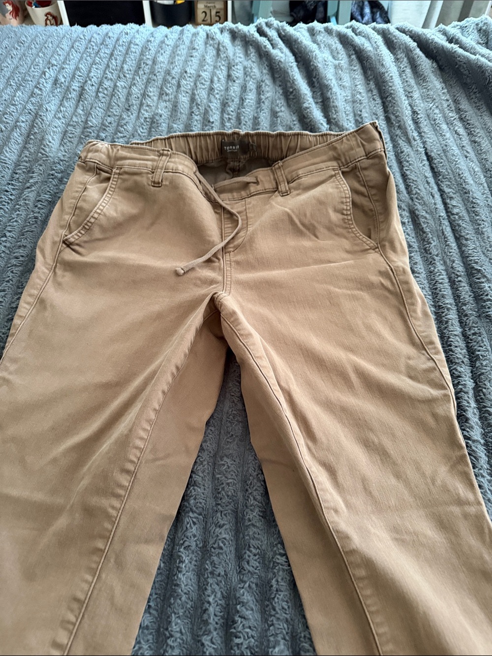 Torrid Tan Drawstring Pants - Picture 2 of 7